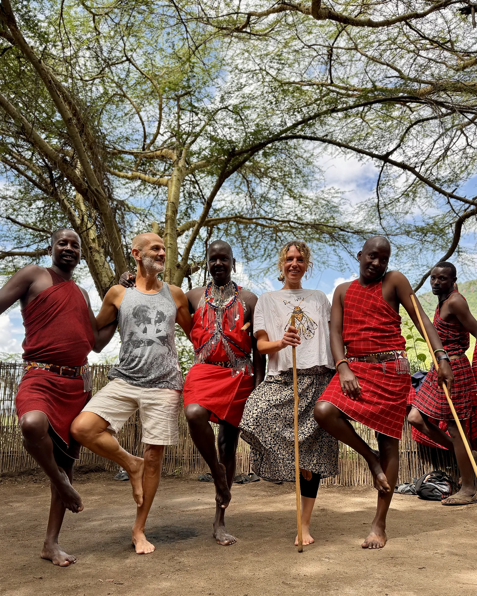 Rencontre culturelle lors d'un voyage exploration